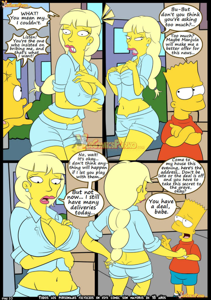 Порно Комиксы Симпсоны 7